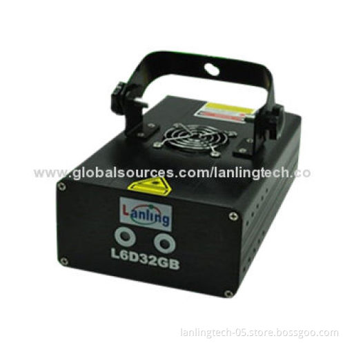 (L6D32GB) 8 Gobo GB Twinkling Alser Light for Christmas Party